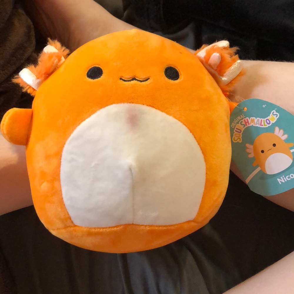 orange axolotl squishmallow